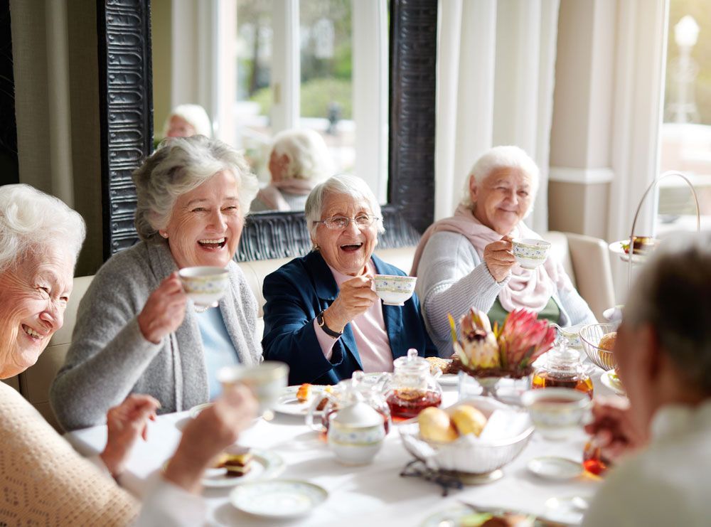 Residents enjoying community life at an Ageing in Place retirement village in Melbourne