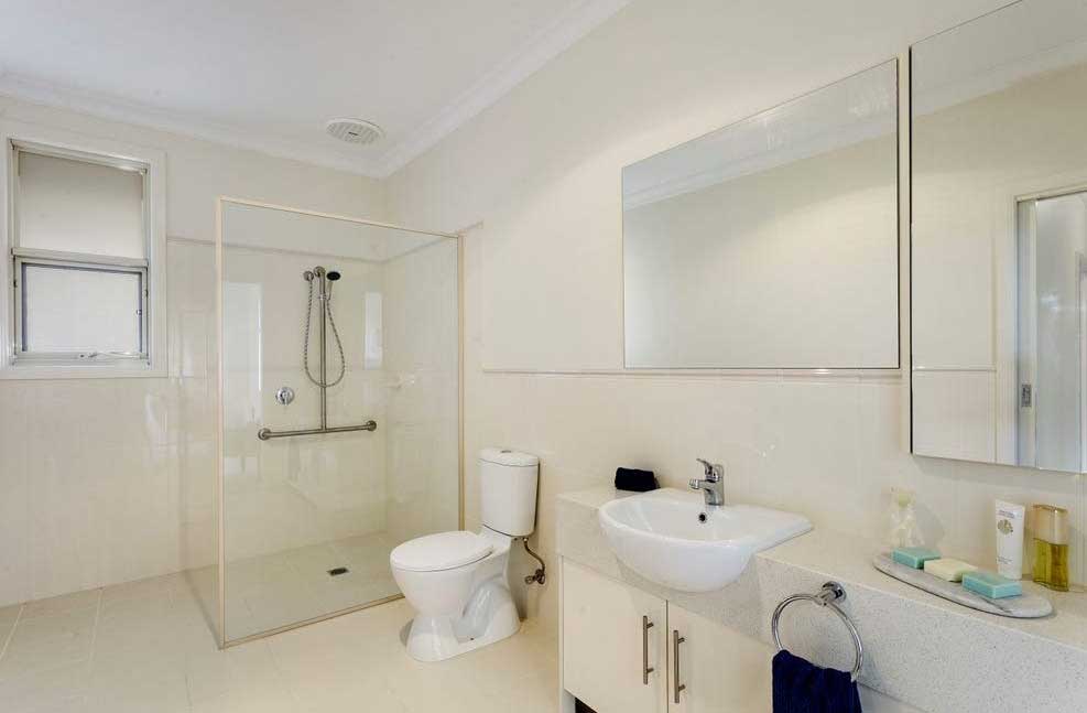 Bedroom at Mount Martha retirement villa