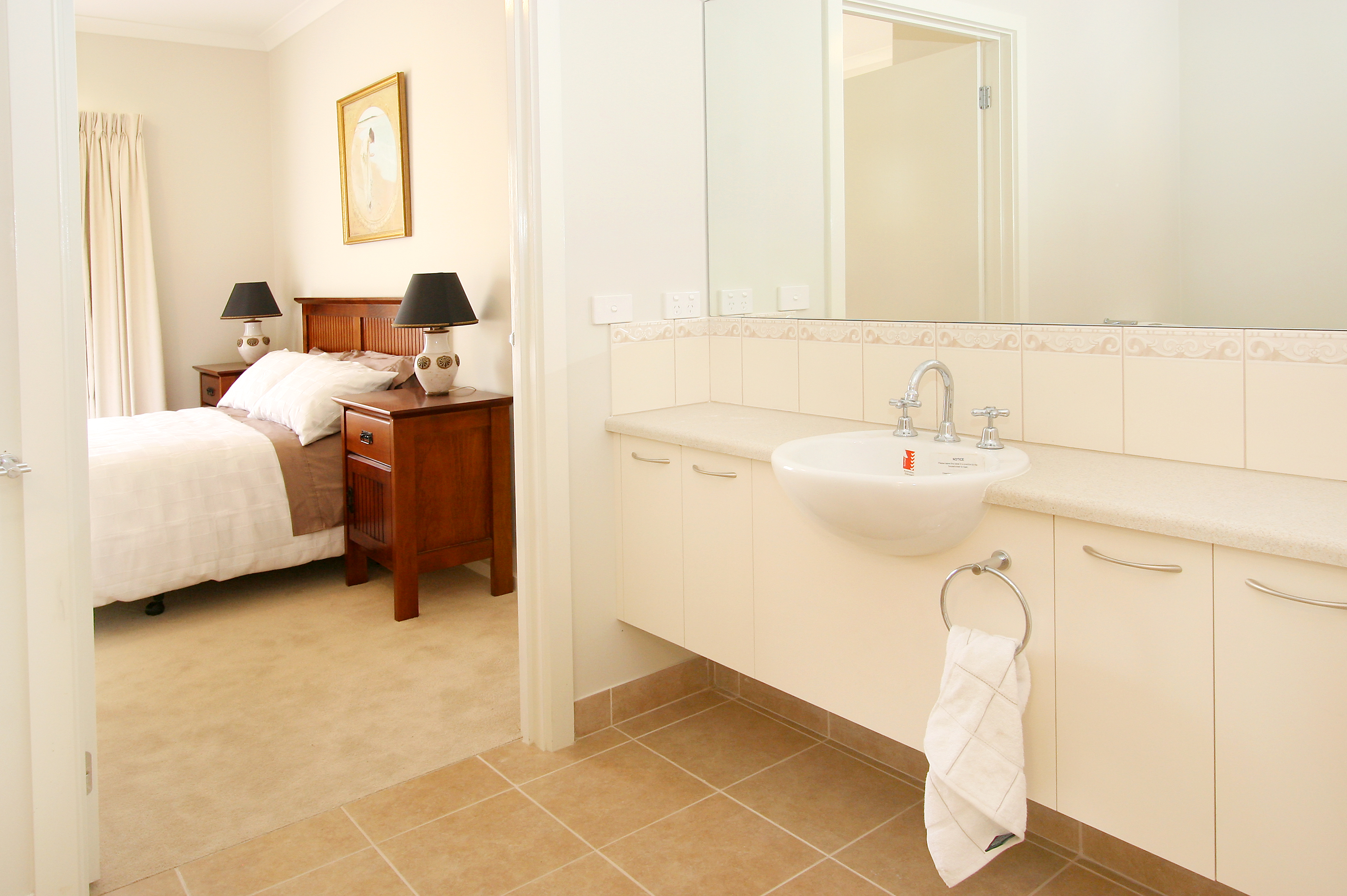 Bedroom interior at Carrum Downs
